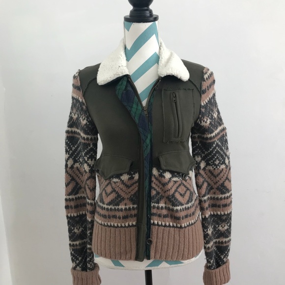 🐾Host Pick🐾WeTheFree by Free People Green Jacket - Picture 4 of 4